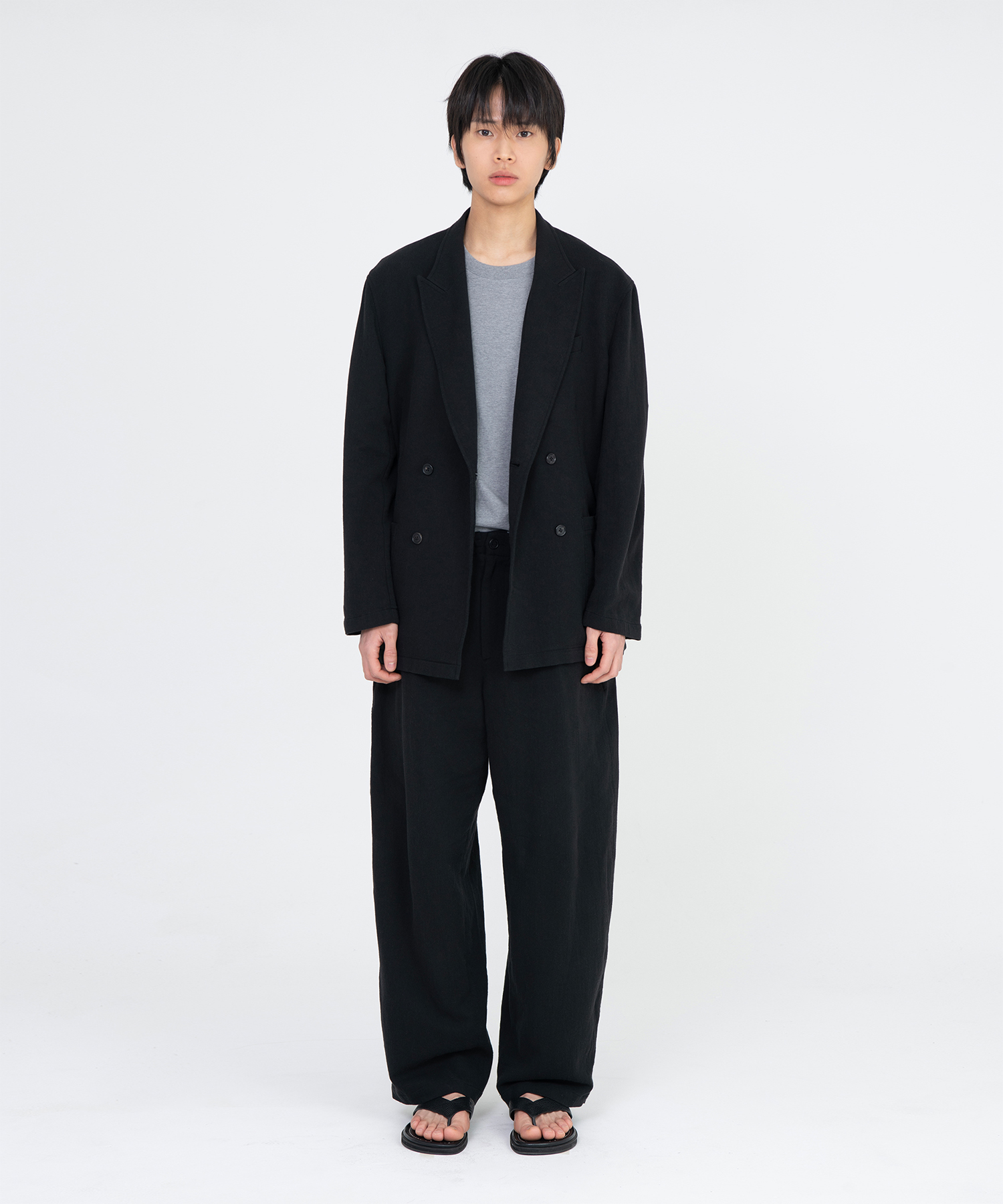 Double Breasted Jacket, Black