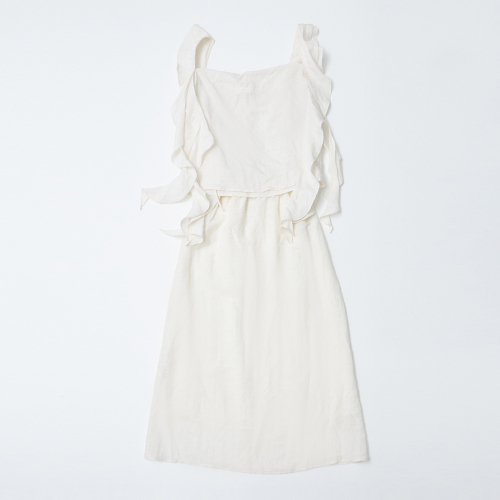 DD_Sleeveless top and skirt set_IVORY