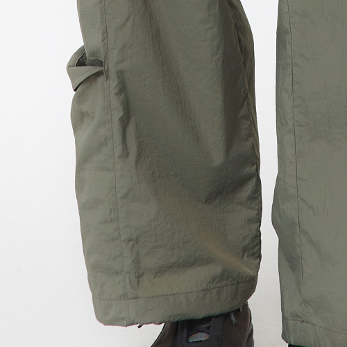 Женский костюм с воротником-стойкой (Ash Olive)_5LB1612