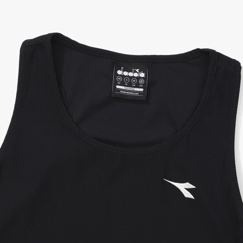 Fleur сборчатый безрукавный топ Women BLACK