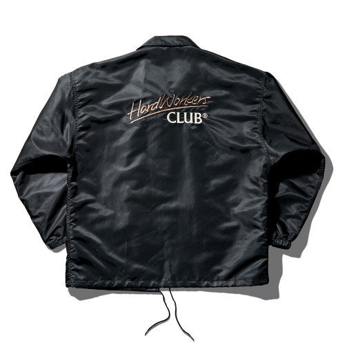 Черная куртка Hard Workers Club