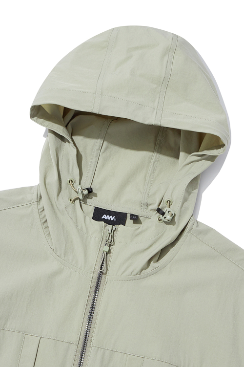 Куртка с карабином и коротким рукавом Beige ANZ2UJ03ABE