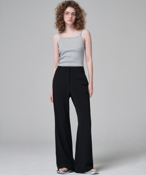 Легкие расклешенные брюки палаццо 2160 (Black)