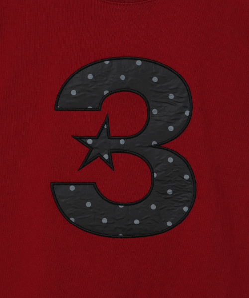 Облегающая футболка 3 logo Dot, Red