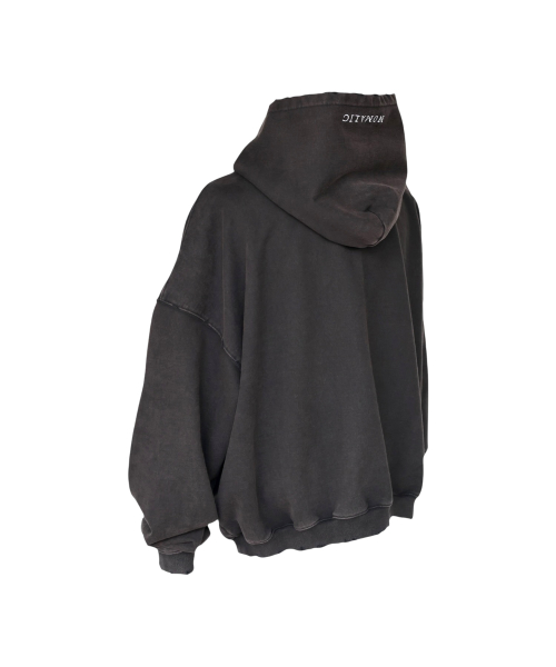 Faded Hoodie - Washed Black
