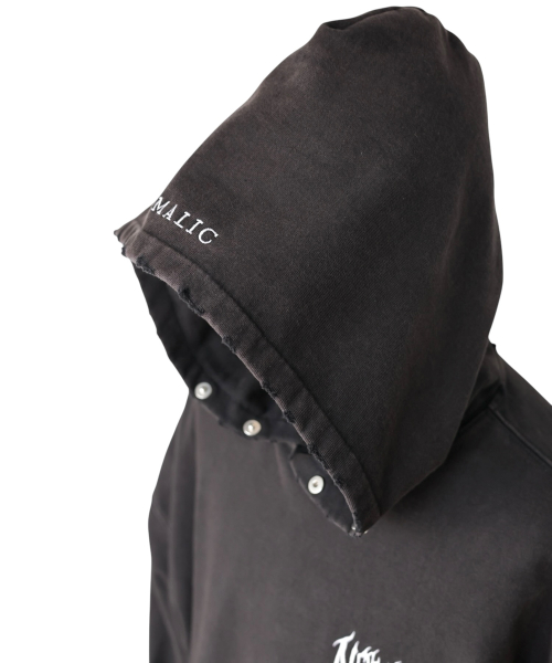 Faded Hoodie - Washed Black