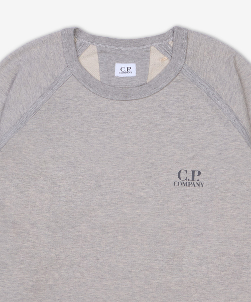 Свитшот Light Fleece Logo Crewneck - Graystone Melange / 18CMSS038A002246GM94