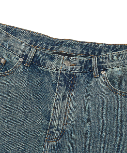 PUNK DENIM SHORTS (DENIM)