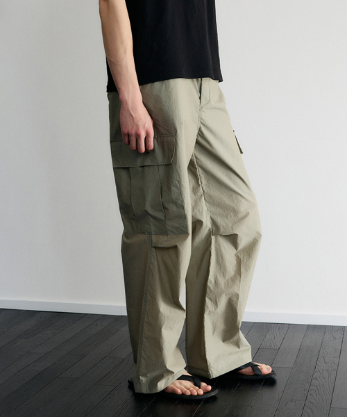 Брюки-карго парашюты - LIGHT KHAKI