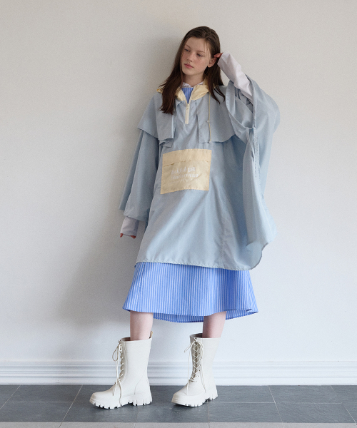 ESSENTIAL RAIN PONCHO - 2 colors