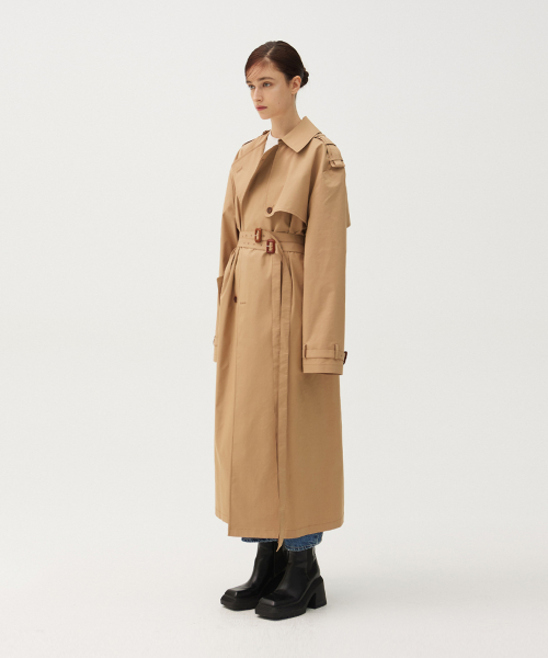 Origami trench coat