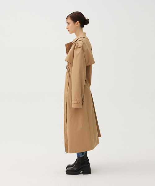 Origami trench coat