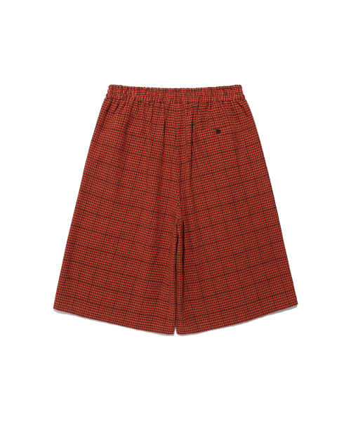 CHECK BOX SHORTS_ORANGE(NG2FMUPA63A)