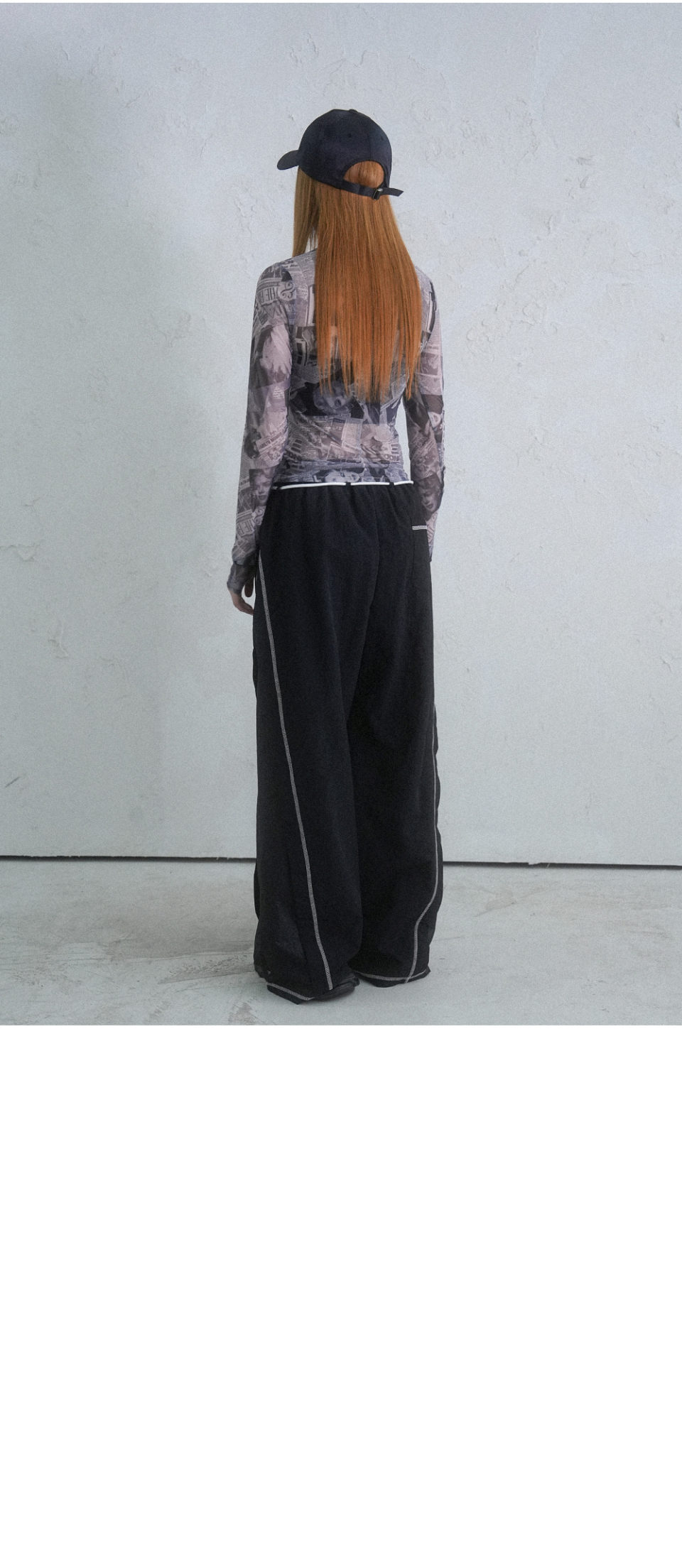 MUSINSA | AVANDRESS Marilyn See-Through Long Sleeve - 2COL