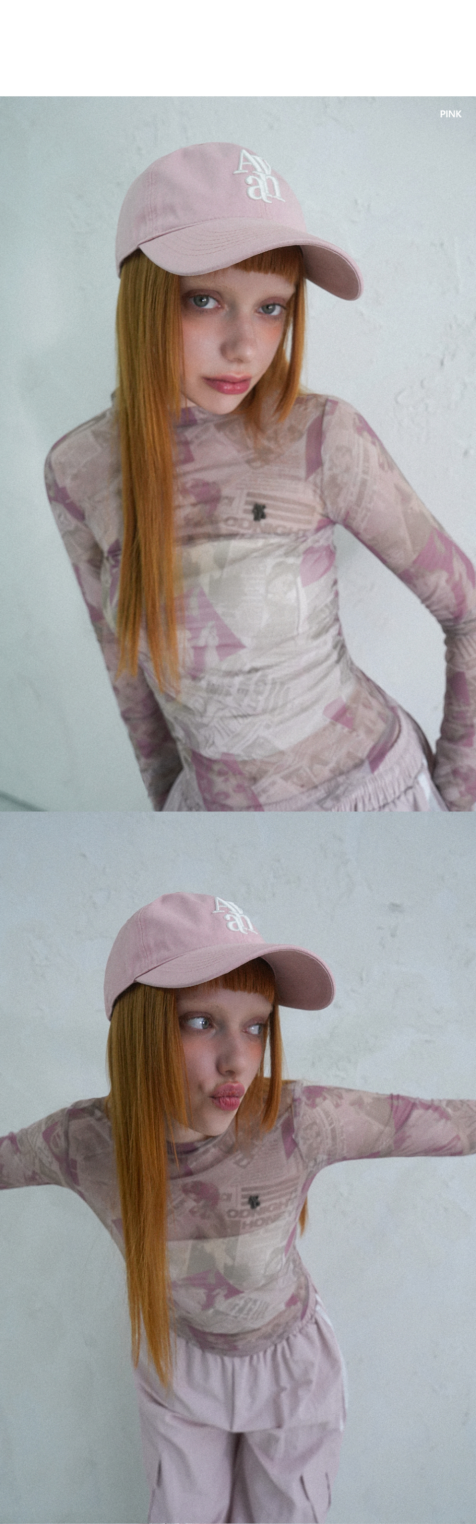 MUSINSA | AVANDRESS Marilyn See-Through Long Sleeve - 2COL