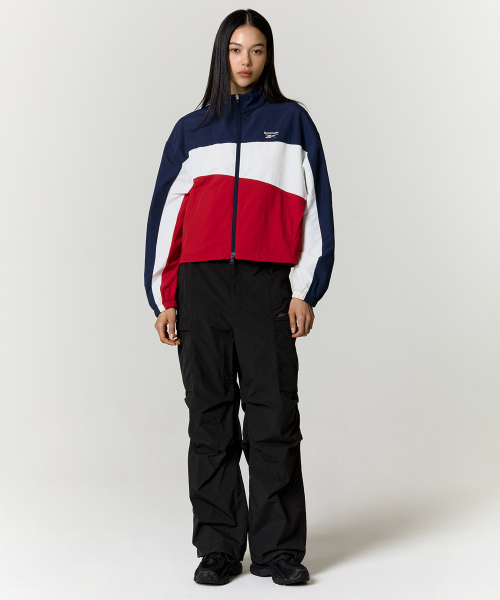 Укороченная ветровка DNA (W) - Navy:Red