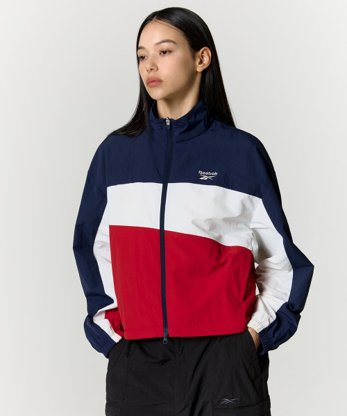 Укороченная ветровка DNA (W) - Navy:Red