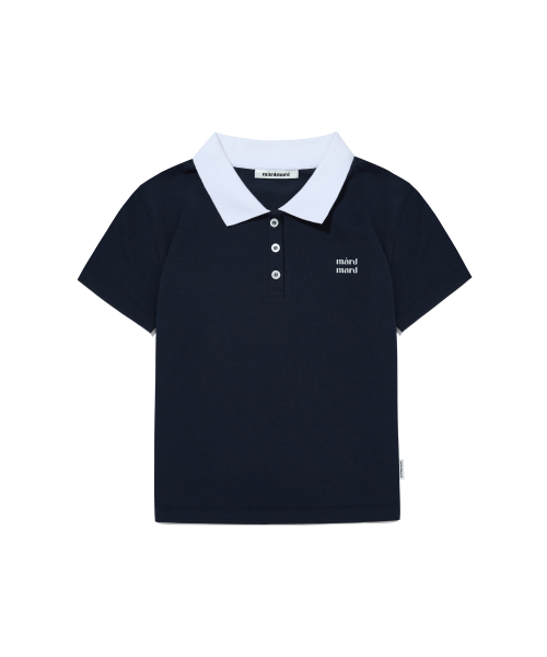 Кроп-поло Holiday - Navy
