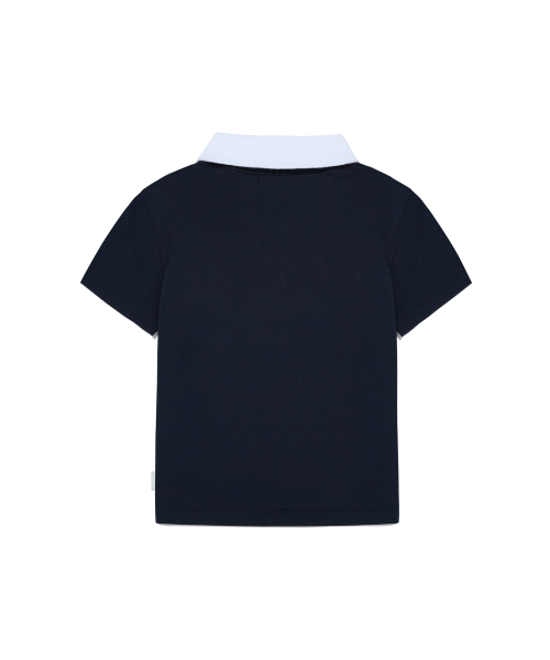 Кроп-поло Holiday - Navy