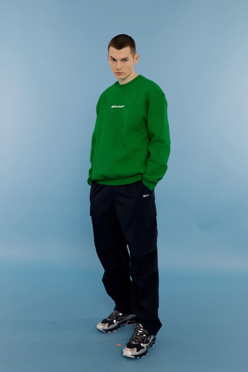 Базовый свитшот Record GREEN