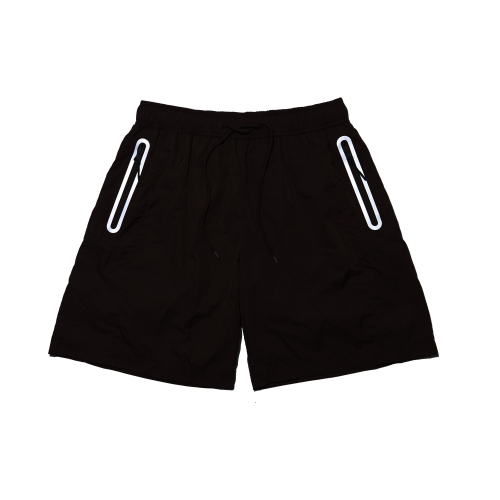 Light Windbreaker Shorts (Brown)