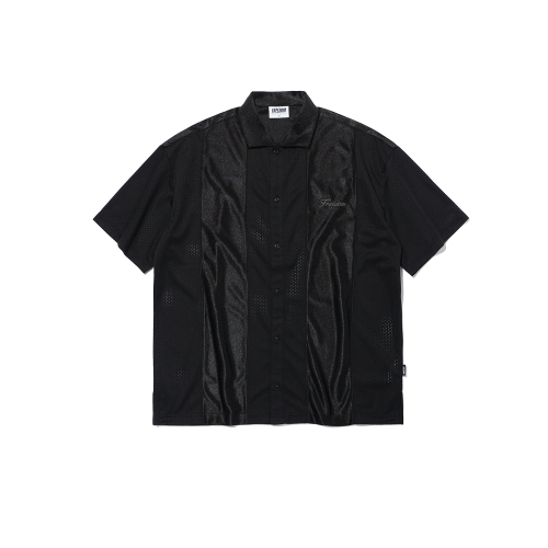 Рубашка Split с коротким рукавом (Black)