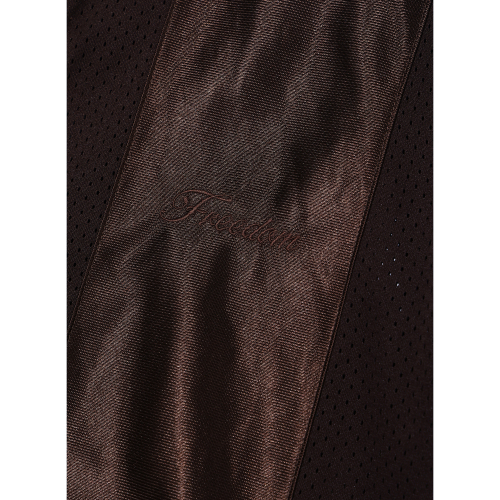 Сплит рубашка с коротким рукавом Brown