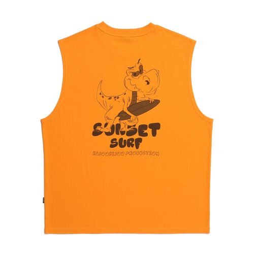 SUNSET SURF SLEEVELESS [ORANGE]