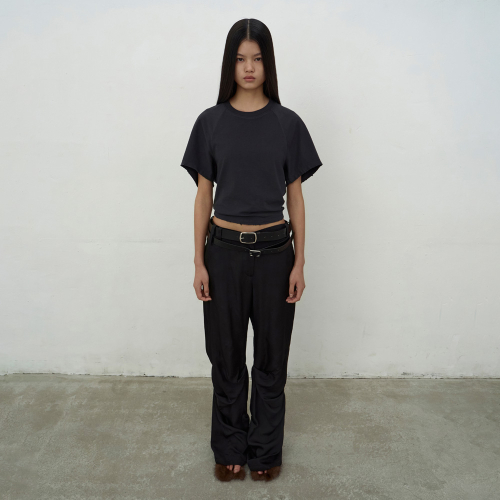 FLUID TROUSERS (BLACK)