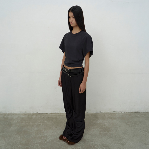 FLUID TROUSERS (BLACK)
