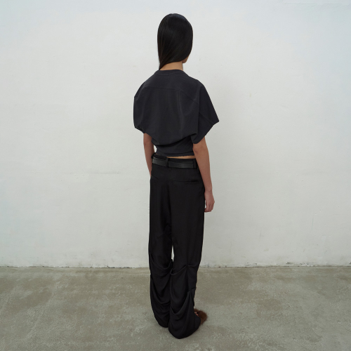 FLUID TROUSERS (BLACK)