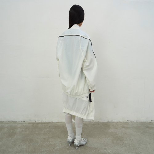 OVERSIZED TRACK JACKET (WHITE)
