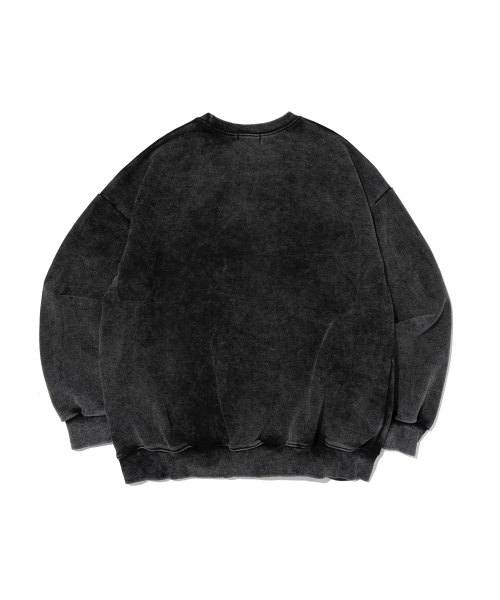 Оверсайз свитшот Pigment Dying (Black)