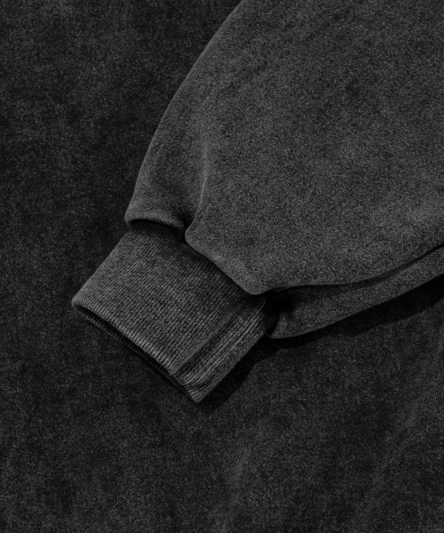 Оверсайз свитшот Pigment Dying (Black)