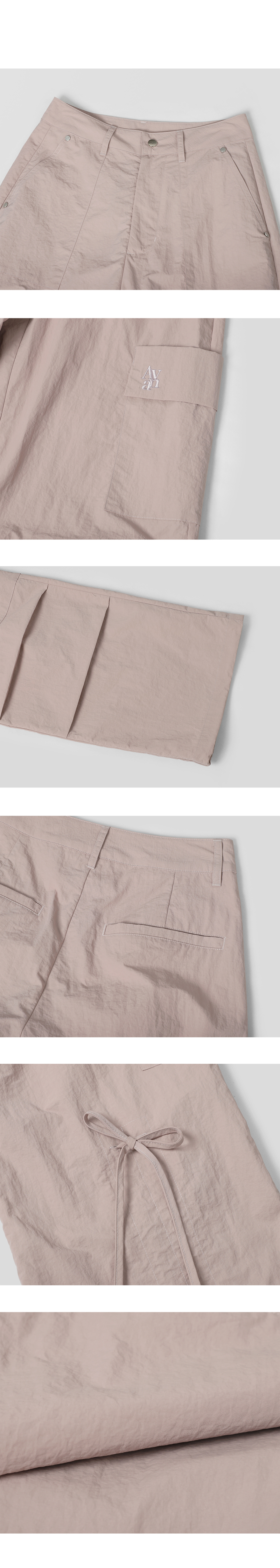 MUSINSA | AVANDRESS Lowell Back String Pants - 5COL