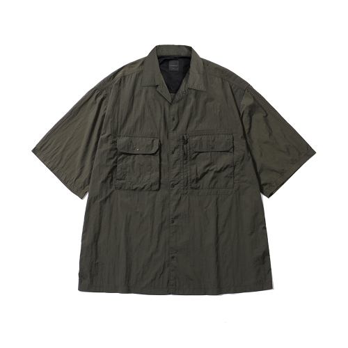 [SS25] HIKER HALF SHIRT / OLIVE BROWN