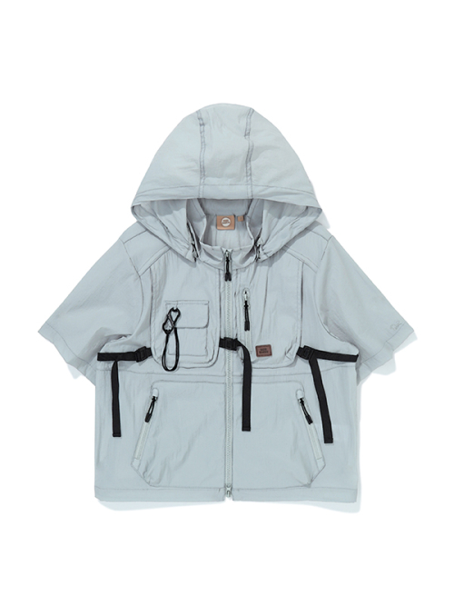 Куртка с коротким рукавом W Layered [Carter II]_Dark Mint