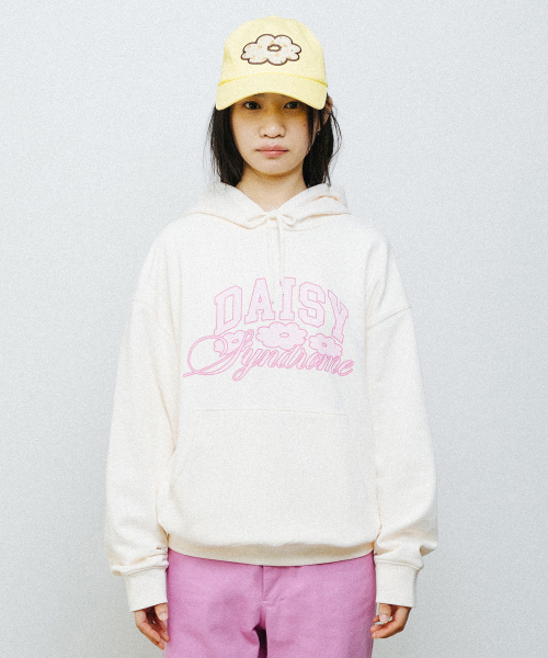 CRAYON ARCH HOODIE cream
