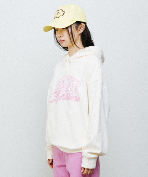 CRAYON ARCH HOODIE cream
