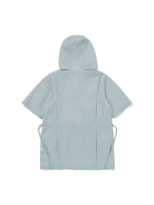 W Mid Hoodie Anorak Dark Mint