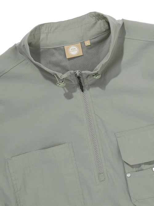 Анорак с двойным карманом Olive