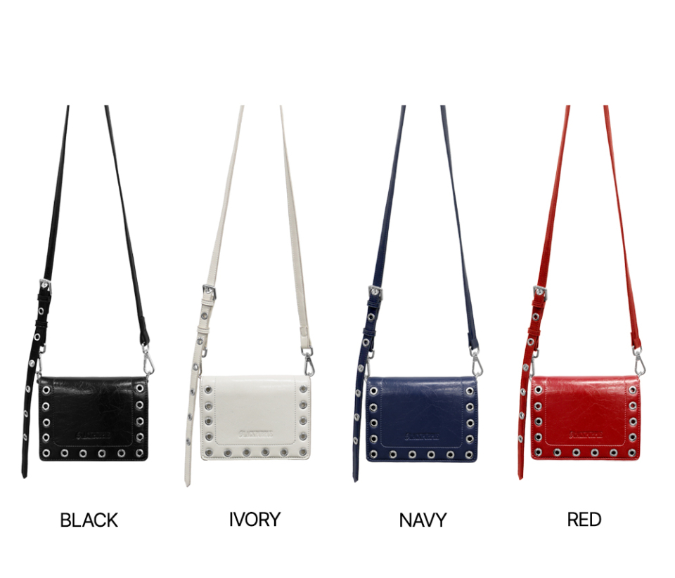ショルダーバッグ・ポシェット ^BLACKPURPLE^ Takara Mini Crossbag IVORY BP25SSBAG01_IV Takara Mini Crossbag (4カラー) - blackpurple | 60% - Asian