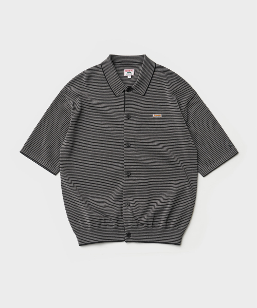 Soutien воротник Вязка cardigan (Narrow-Полоса)