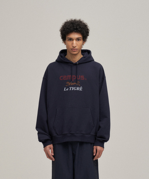 Campus Hoodie Pullover (Темно-синий)