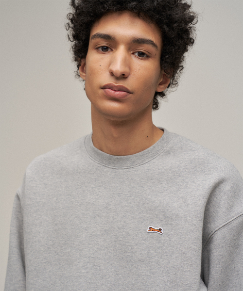 Классический Applique sweatshirt (Heather Gray)