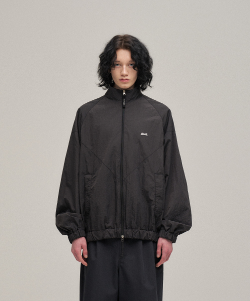 Flow windbreaker Jacket (Charcoal)