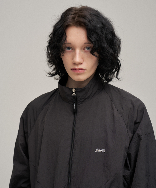 Flow windbreaker Jacket (Charcoal)