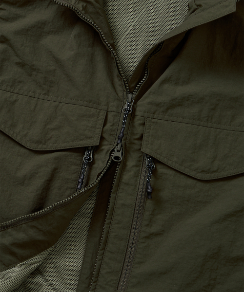 Ветрозащитный жилет с двойным карманом Khaki