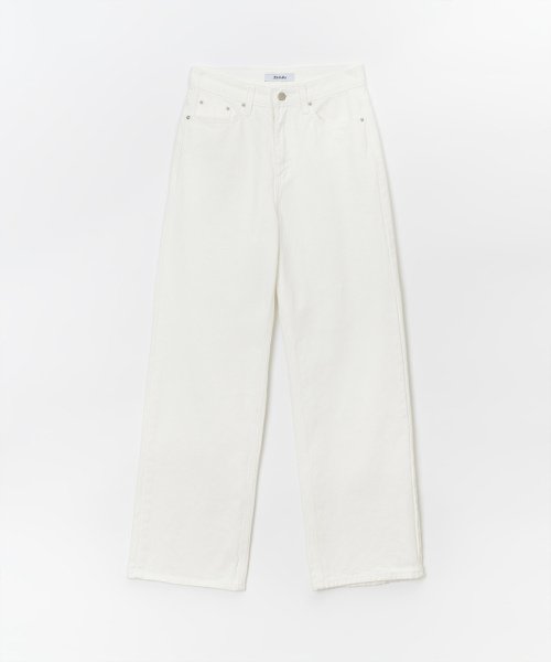 Прямые джинсы из хлопка, White