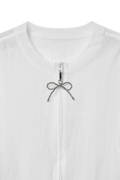 PUFF рукав OVER JACKET [WHITE]